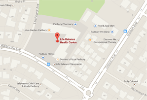 padbury-chiropractic-map